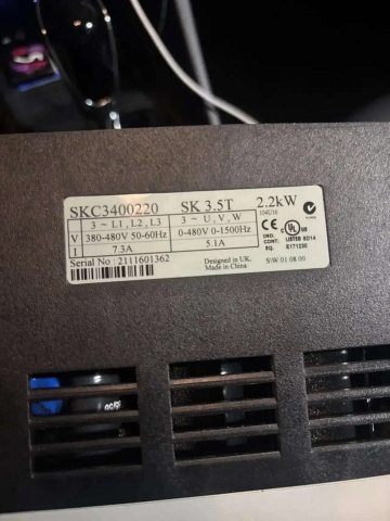 ��������� ��������������� SKC3400220 SK 3.5T 2.2kwt