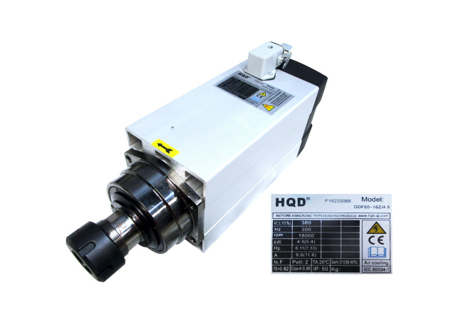 �������� HQD GDF60-18Z, 4.5 ���, 18 000 ��/���, ER32