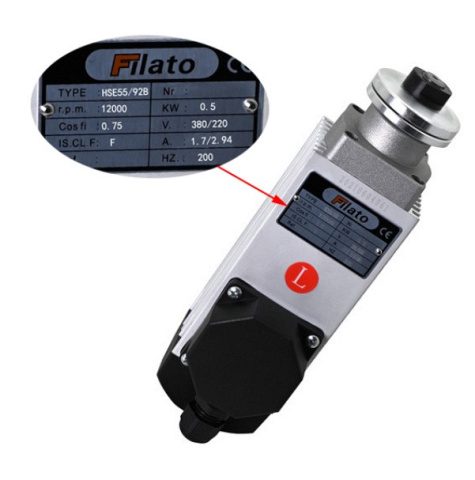 ���������������� ������������ ���� ����� (0.5KW/220/380V/200HZ) HSE55/92BL (20205030)