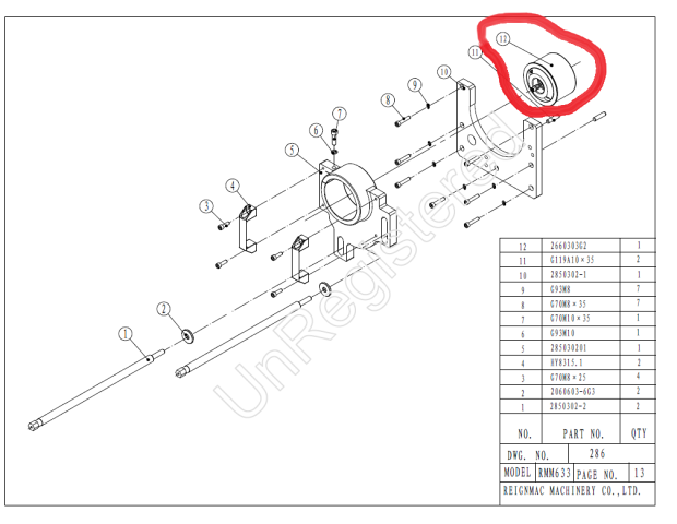 ���������� �12 (M266.3.3G2B) ��� Beaver 633