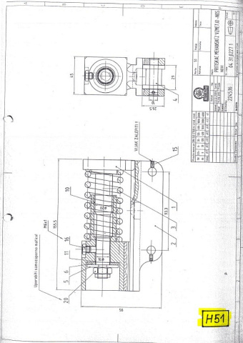 ������ ������������ H51 ��� EUROZINK 12-200 kN