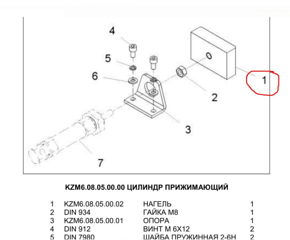 ������ ���.1 [KZM6 08.05.00.02] ��� KZM 6