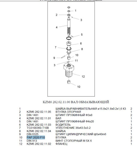 ������ ���.10 [PAP 2020 P10] ��� KZM 6