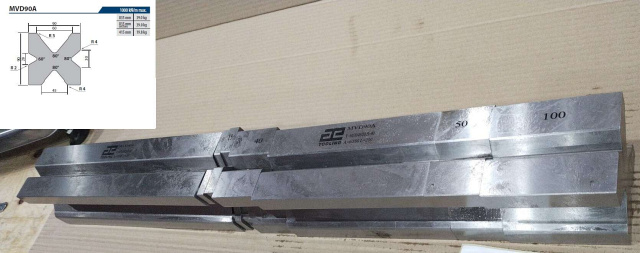 ������� MVD90A L=835��, ���������� (AE Tooling)