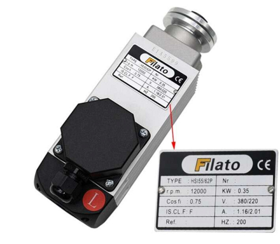 ���������������� HSI55/62P-L 0.35KW 220/380V 12000RPM 200HZ ����� ��� FL4000/5000
