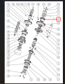 �������� CDS-20798 (Gear 17T 82/105��) ���� ������� �������� ������ KC50B/1000