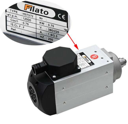 ���������������� HSI73/72 0.75KW 220/380V 12000RPM 200HZ(R) ������ 50204.00001 ��� FL4000/5000