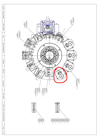 ���� ��������� ��� ������ ��������� (40mm.) 17.15BMT40X60HC11IK- BMT55 (N2043803A10) ��� ������ NL-2000M/500