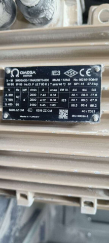 ���������������� Omega motor 3mas 112m2 4kw 3000 FPC