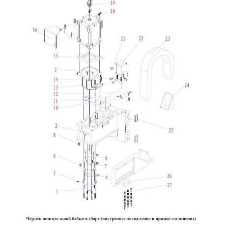�������� 8000RPM BT40 ��� ������ KVL850