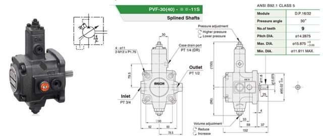 ����� �������������� ANSON PVF-30-35-11S